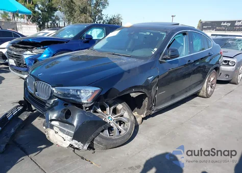 2015 BMW X4 xDrive35I z USA, uszkodzony, nr VIN 5UXXW5C54F0E88929